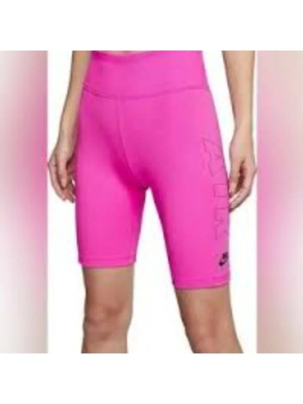 Nike Air NSW Women's Bike Shorts Tight Fire Pink